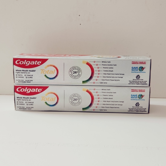 🔮3/$15 Colgate Total Toothpaste Clean Mint - Picture 2 of 8